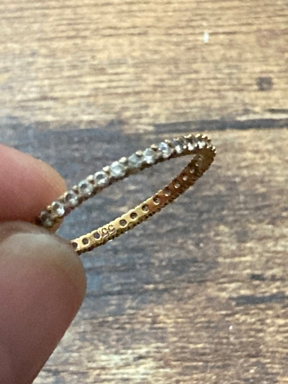 Anillo Swarovski Vittore firmado con cisne oro de talla redonda sobre plata circonitas brillantes de 0 7 gramos talla 55 Etsy Espana