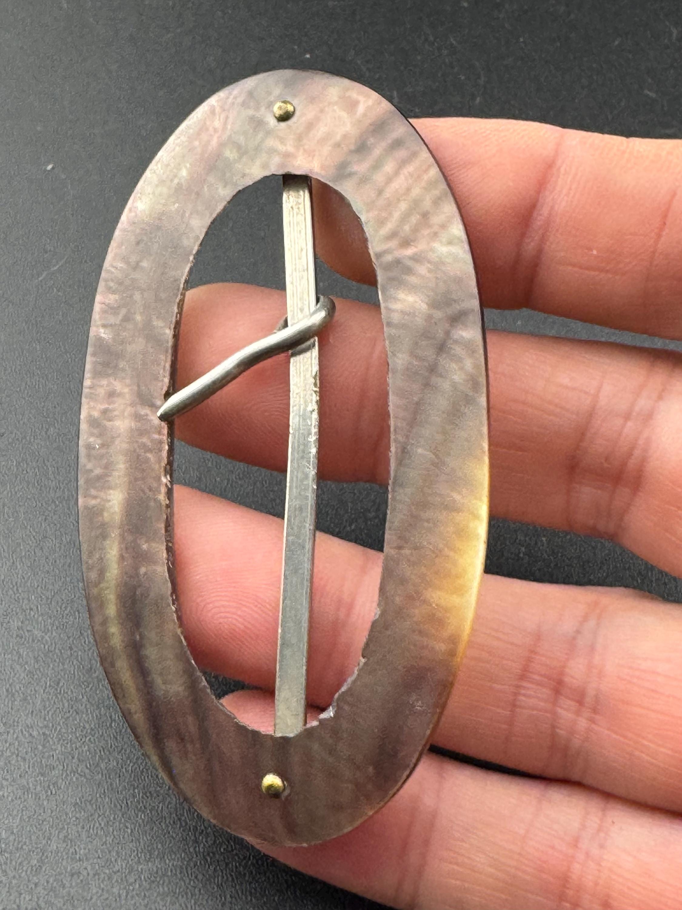 Vintage Mother Pearl Mosaic Shell Belt Buckle Oval 70s 80s Mother of Pearl Vintage Belt Buckles for sale | eBay main image 4
