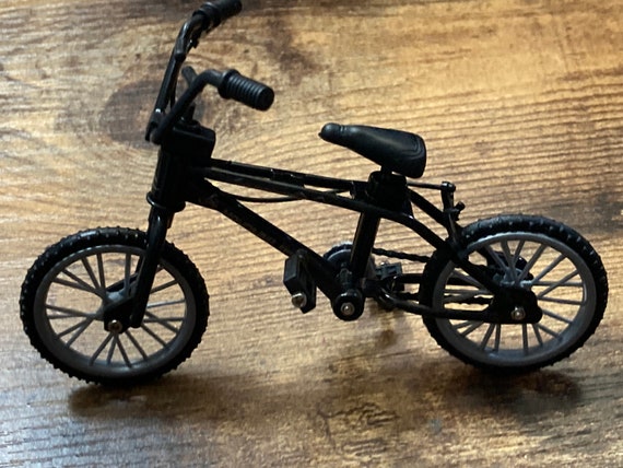 Miniature Plastic Black Mountain Bike BMX Cake Topper Decoration Etsy Canada