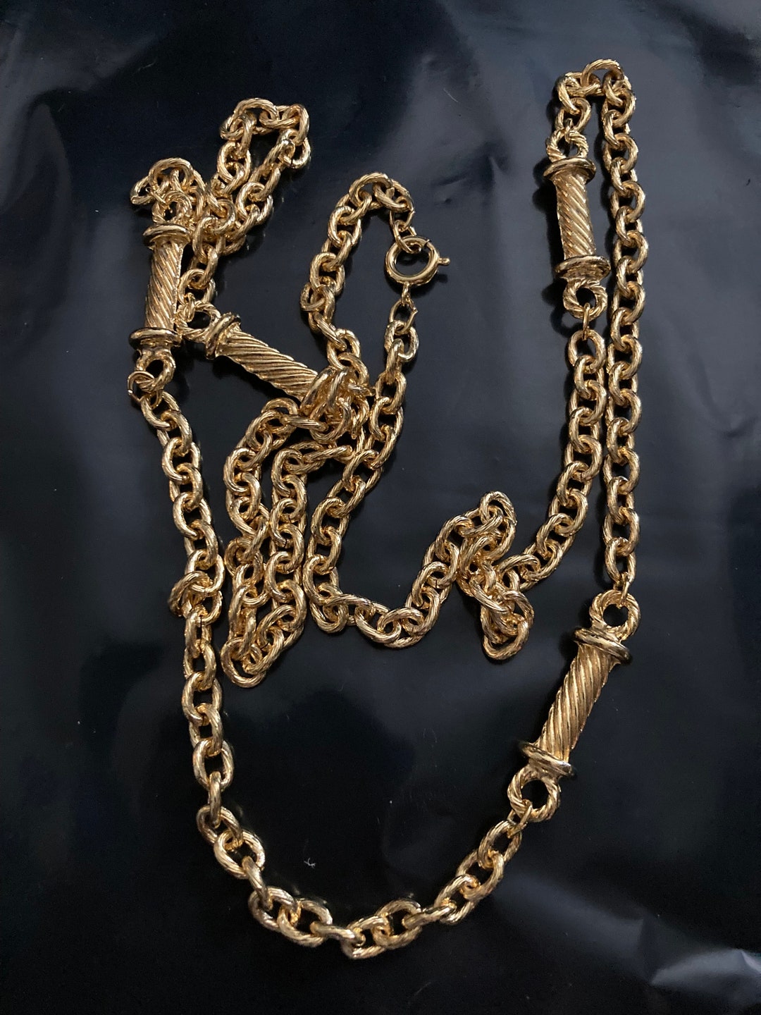 【レア】ファランドールロングネックレス80Farandole necklace80 Farandole long necklace 80 | Hermès USA