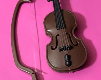 Cello violin cake topper decoration dolls house miniature musical instrument for Cellist violinist