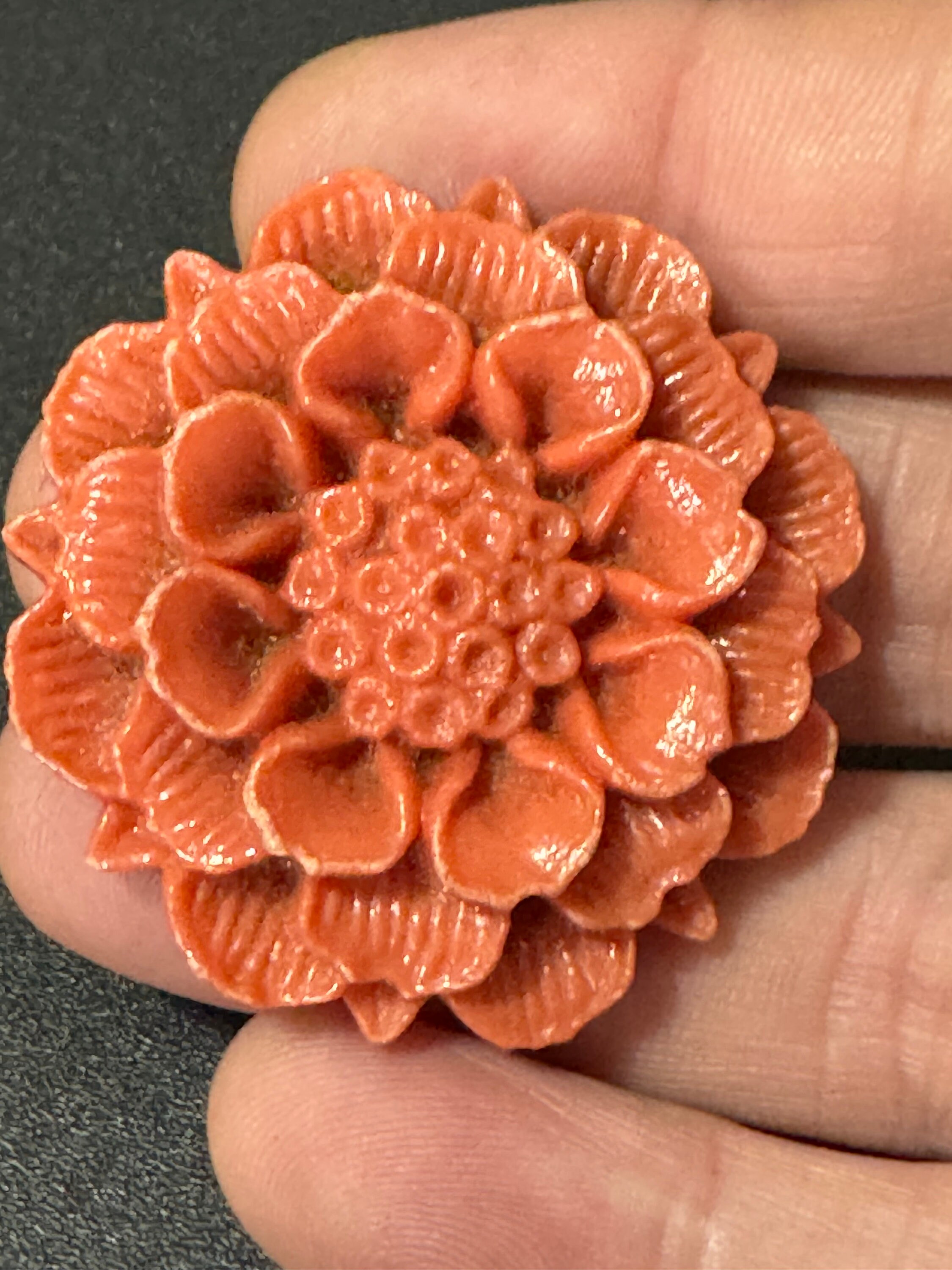 1960s Plastic Brooch - Etsy Canada
