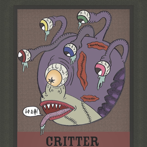 Critter Compendium - Self Illustrated Zine (Digital Version Only)