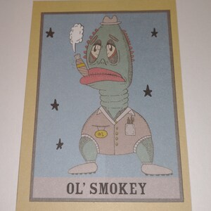Ol&#39; Smokey - Limited Print Artist Trading Card