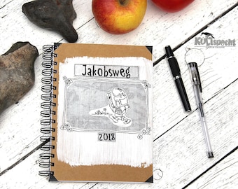Tagebuch Jakobsweg, personalisierbar
