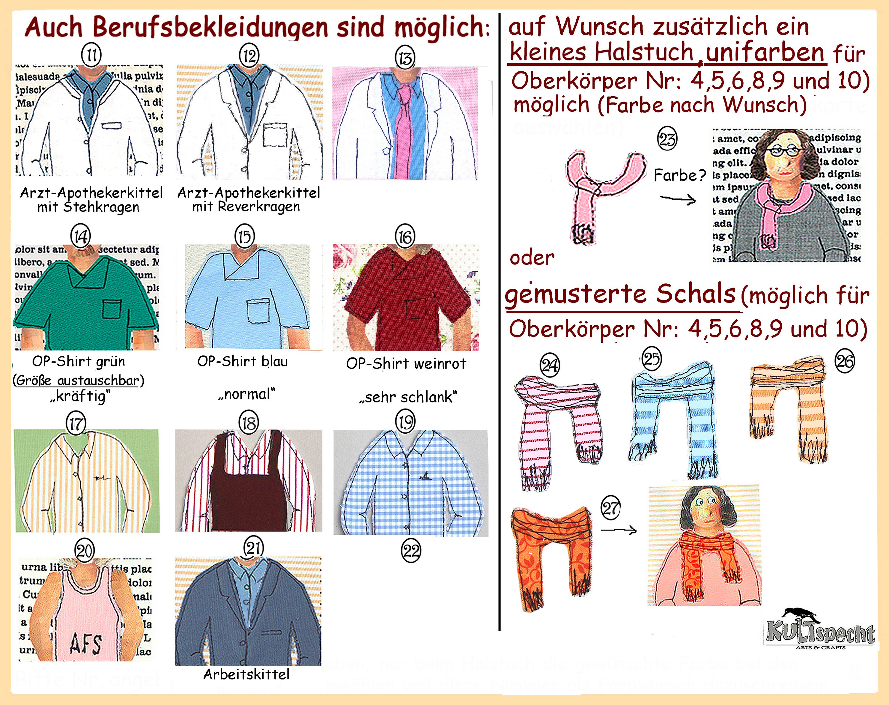 HONSHEN Faltfächer 33cm - Chinesischer Bambusfächer Mit Stoffhülle