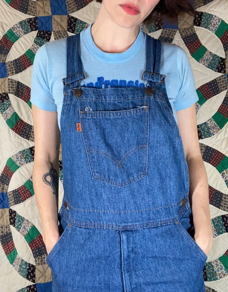 Vintage lemonade overalls