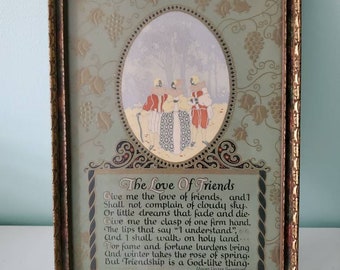 Antique Poem, 'The Love of Friends'