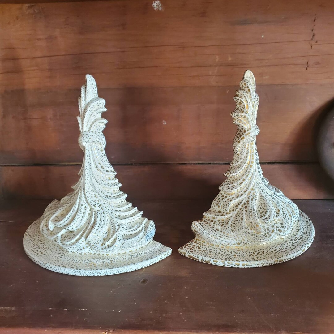 Vintage Ceramic Bookends Etsy
