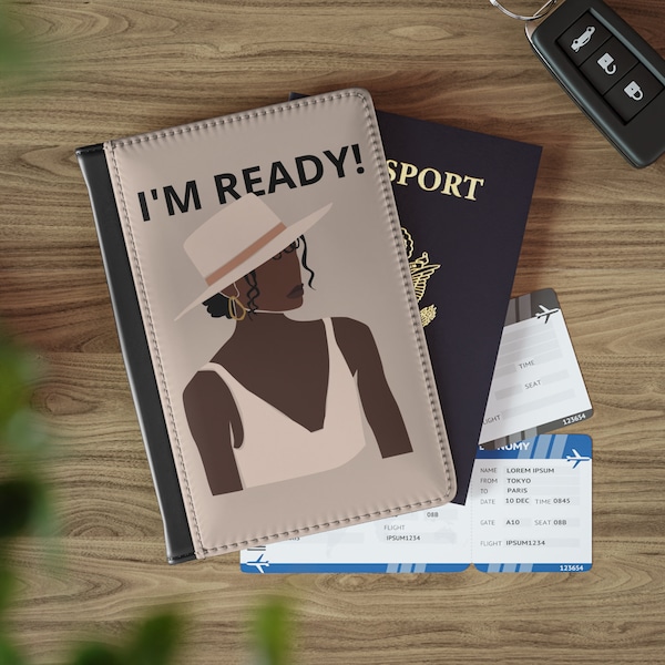 Black Girl Passport Etsy