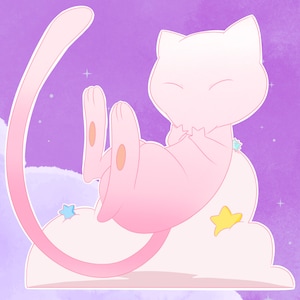 Mew Sticker