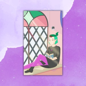 Amity Reading Print | The Owl House