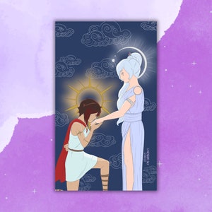 Ruby and Weiss Print | RWBY | WhiteRose