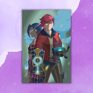 Vi and Jinx Print | Arcane