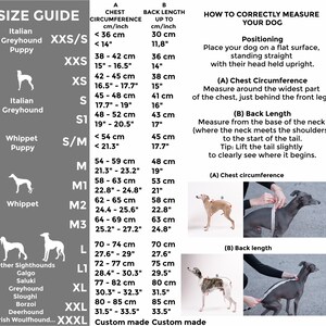 Whippet Winter Coat Double Layer Fleece Lined Waterproof Jacket Windproof Protection Reflective Wear Breathable Fabric Luxury Pet Clothing image 16