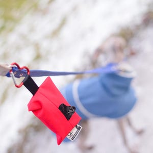 Poop bag holder with 20 bags included