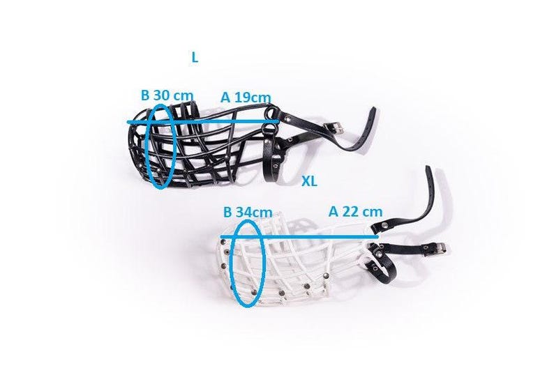 Greyhound Basket Muzzle for Dogs European Podenco Breed Fci Approved Light Plastic Breathable Design Saluki Racing Galgo Coursing Lurcher image 7