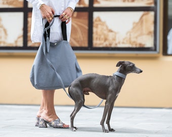Gray Martingale Collar