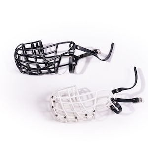 Greyhound Basket Muzzle for Dogs European Podenco Breed Fci Approved Light Plastic Breathable Design Saluki Racing Galgo Coursing Lurcher image 6