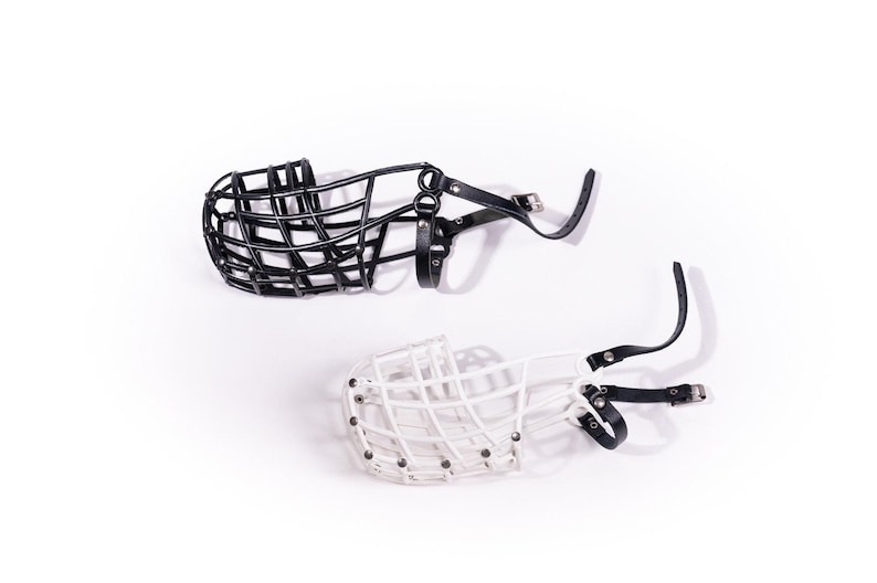 Greyhound Basket Muzzle for Dogs European Podenco Breed Fci Approved Light Plastic Breathable Design Saluki Racing Galgo Coursing Lurcher image 6
