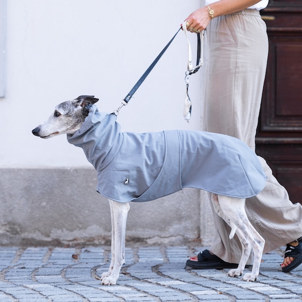 Raincoat Casual Shell, greyhound coats, whippet coats, iggy coats,italiangreyhound coats