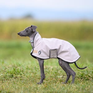 Perfect Dog Lover Gift Whippet Winter Coat Premium Design Double Layer Construction Fleece Lined Comfort Waterproof Protection Technology Windproof Exterior Layer Reflective Safety Elements Cold Weather Essential Walking Companion Solution