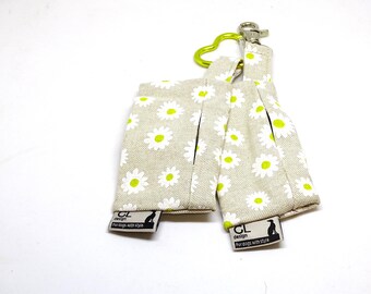 Poop Pouch Fabric, Pouch for poop bags flowers