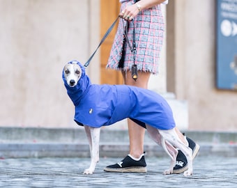 Raincoat Casual Shell Light, greyhound coats, whippet coats, iggy coats,italiangreyhound coats