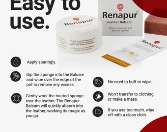 Baume pour le cuir Renapur® France