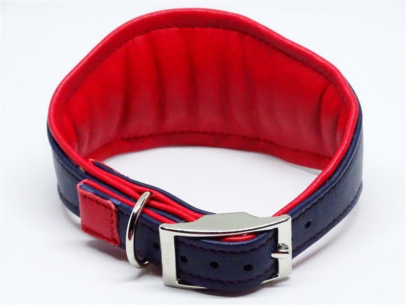 Leather Custum Dog Collar Whippet Leather Collar Italian Greyhound
