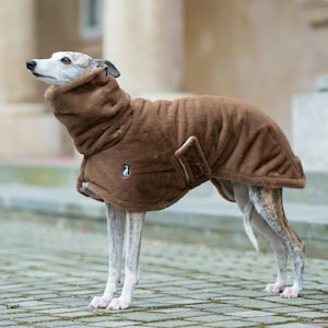 Whippet Winter Coat Warm Puppy Faux Fur Italian Greyhound Outerwear Pet Clothing Iggy Apparel Luxury Animal Wear Insulated Outdoor Dog Gear