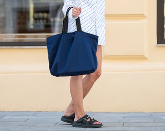 Blue Tote Bag