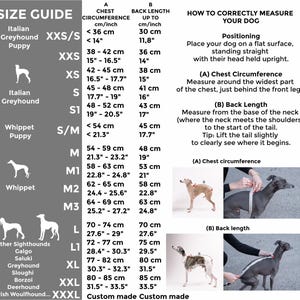 Puppy Whippet Warm Pullover Soft Sweater Italian Greyhound Clothing Protection Iggy Puppy Cozy Outfit Stretchy Jumper Winter Wear Pullover image 6