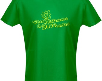 What A Difference A Dave Makes Women's Cotton T-Shirt