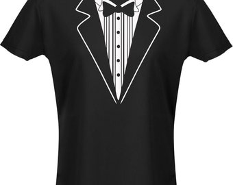 Tuxedo Graphic T-Shirt - Funny Corporate Workwear Tee