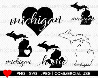Download Love Michigan Svg Etsy