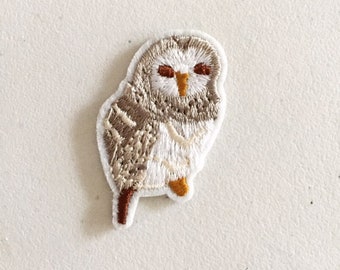 Iron On Fabric Appliqués Neon Owls