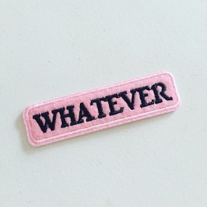 Welke opstrijkpatch, popart decoratieve patch, jaren 90 badge, cartoon stoffen motief, DIY borduurwerk, geborduurde stoffen, popcultuur cadeau