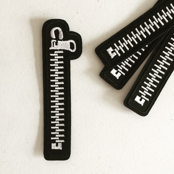 Iron on Zipper Etsy