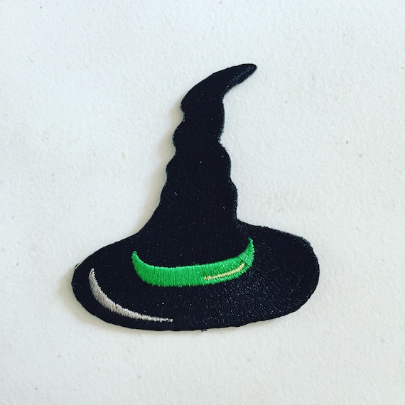 Witch Hat Iron-on Patch Halloween Badge 