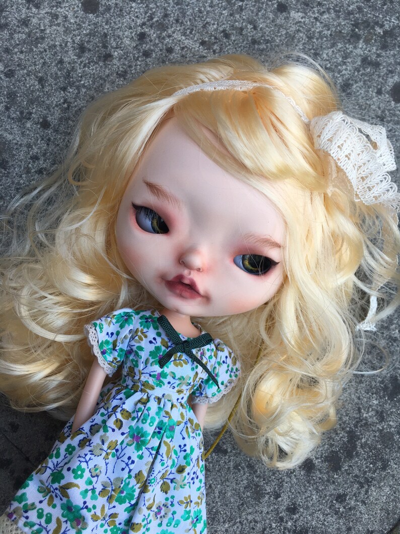Ooak benutzerdefinierte Tbl Blythe Puppe mit Mandelaugen ...