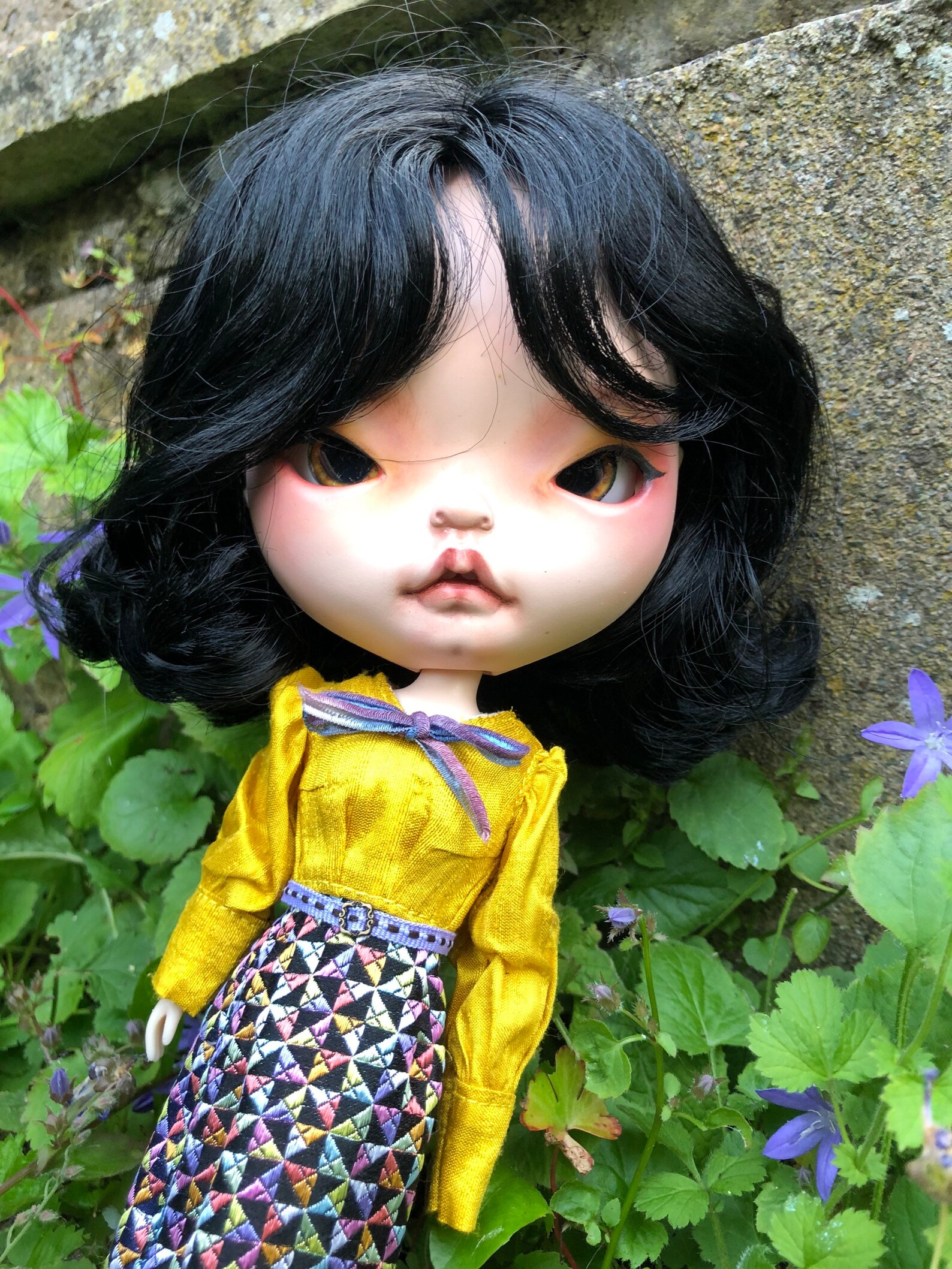 Ooak custom Tbl 12 Japanese Blythe doll with modified eyes Etsy