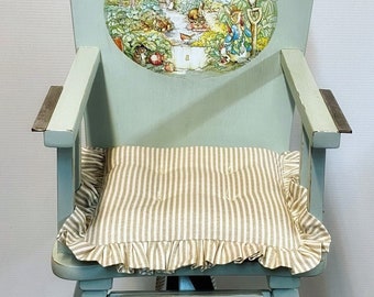 Highchair Cushion, Highchair Pad, Highchair Seat Cushion, Custom made to fit your highchair