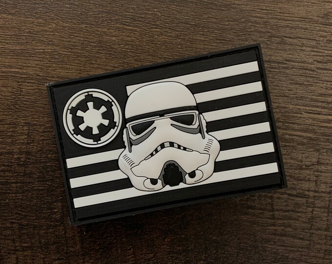 Stormtrooper Flag Series 3D PVC Morale Patch