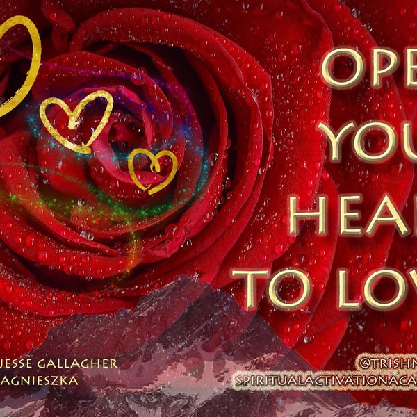 Open Your Heart Guided Meditation to Trust and Deep Healing Relaxation Hypnosis MP3 Instant Download Shamanic Journeying Shadow Work