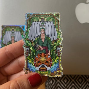 Sticker con effetto pixie dust Roronoa Zoro