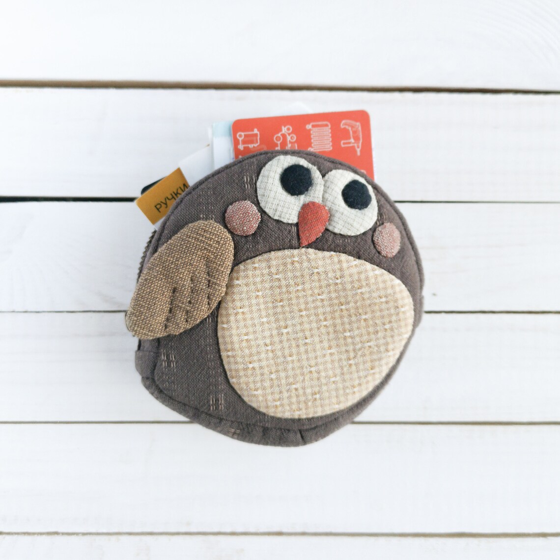 Handmade coin purse of Japanese cotton Etsy