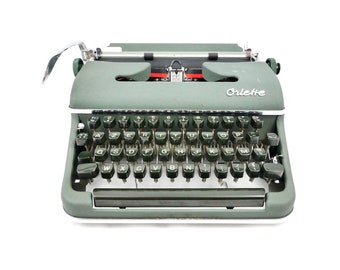 Typewriter Olympia Oriette SG-3 green revised ribbon new