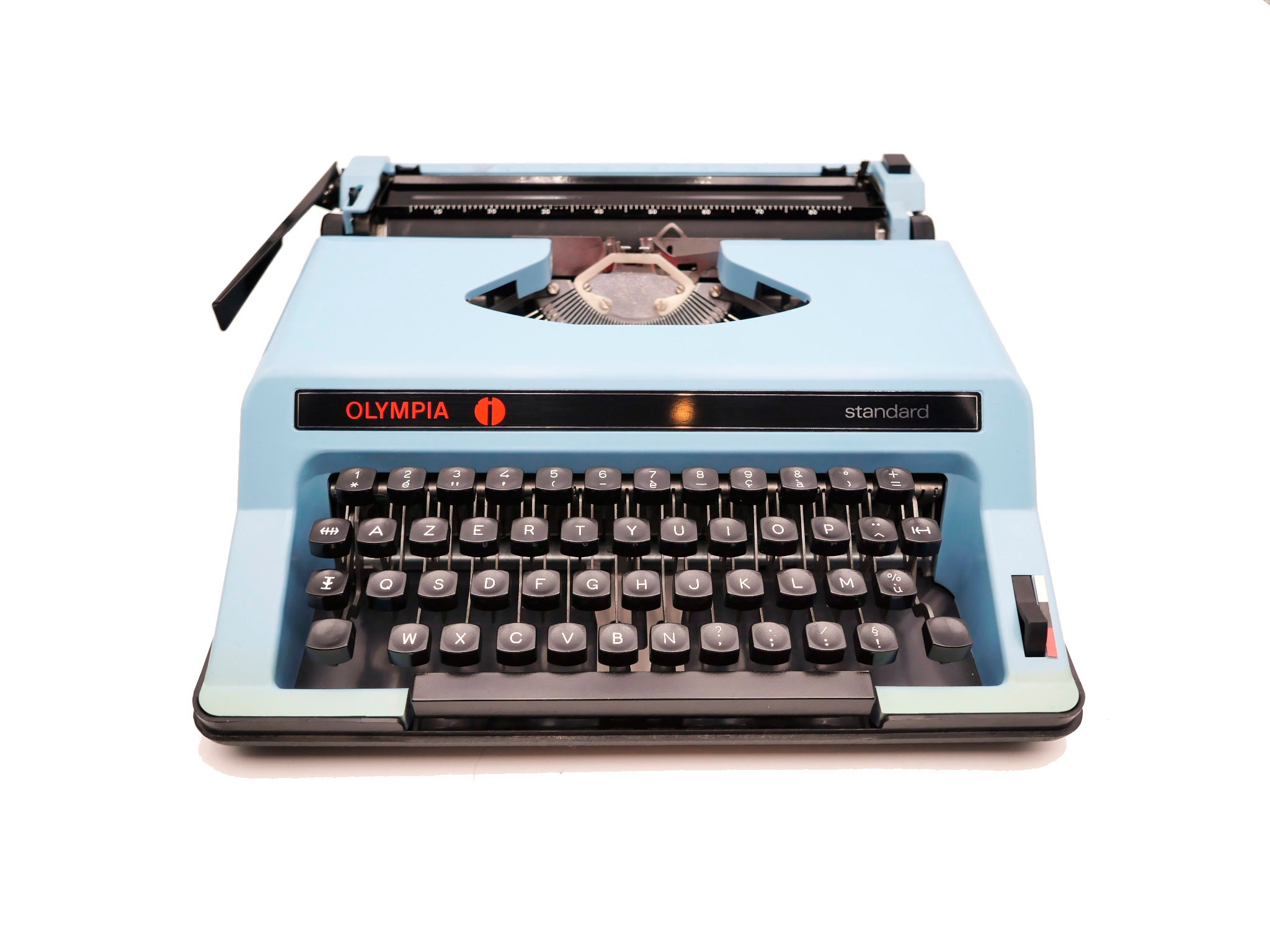 Machine à Écrire Vintage Révisée Ruban Neuf Olympia Standard