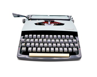 Vintage typewriter revised ribbon nine Consul Blue and Grey